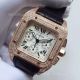 Copy Cartier Santos 100 Rose Gold Diamond Watch (3)_th.jpg